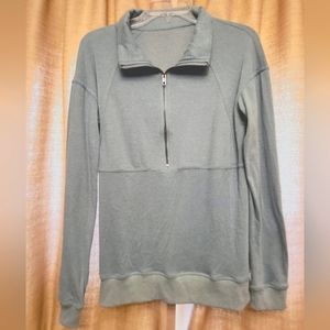 Comfy half zip pullover